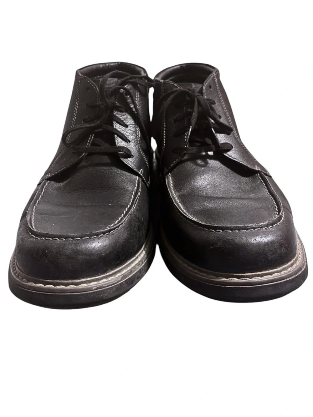 Clarks Rendell Rise Men's Black Leather Boots